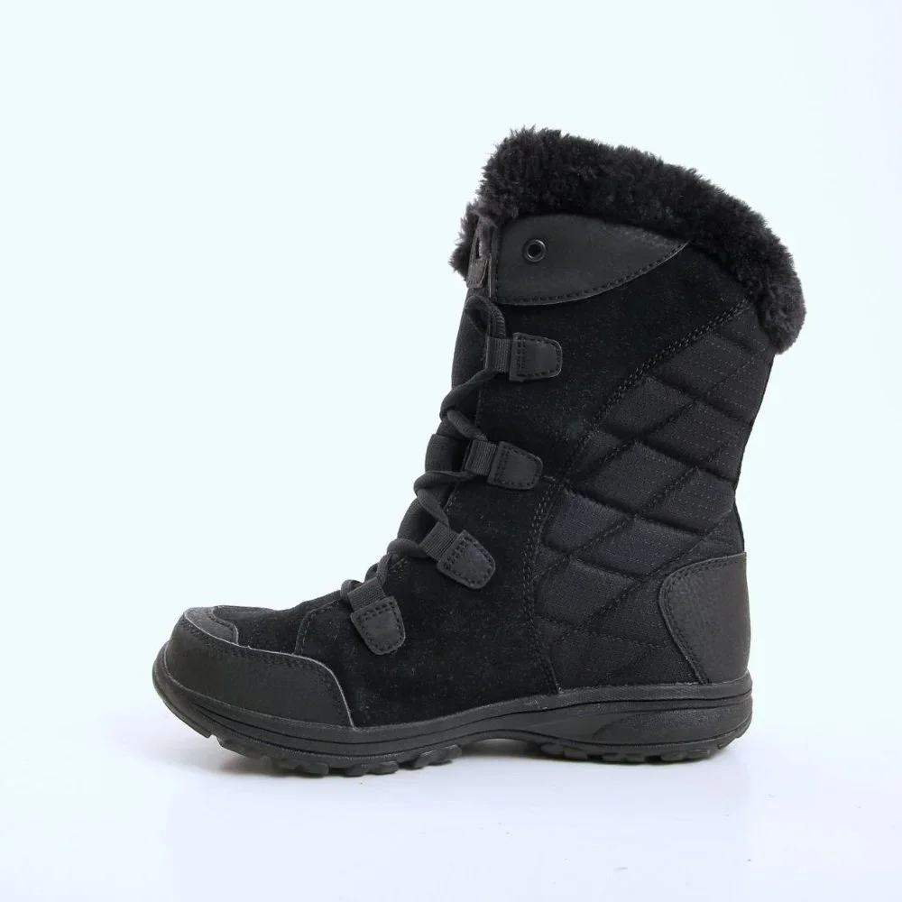 Columbia Ice Maiden‎ II Waterproof Boots in Black Women Size 6